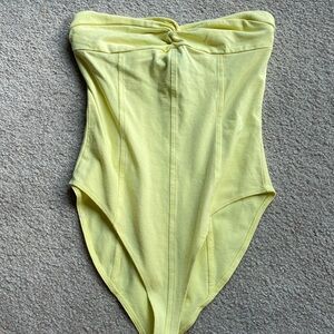 Forever 21 | Yellow Bodysuit